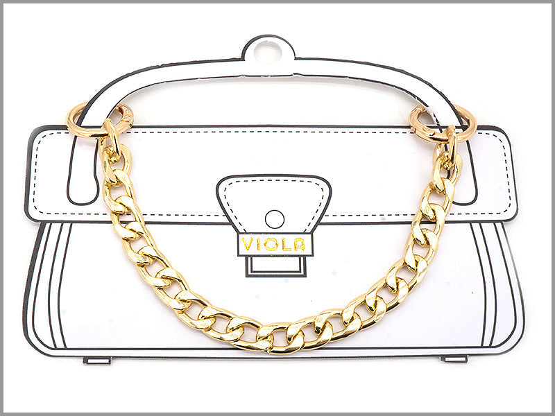 Gold Thick Chain Purse Charm