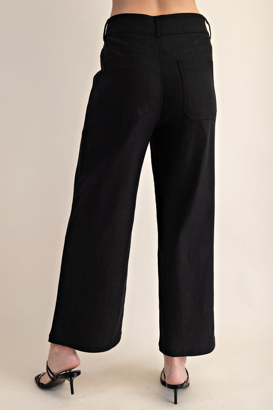 Steph High Waist Pants, available in sizes XS-XL, shown from the back.