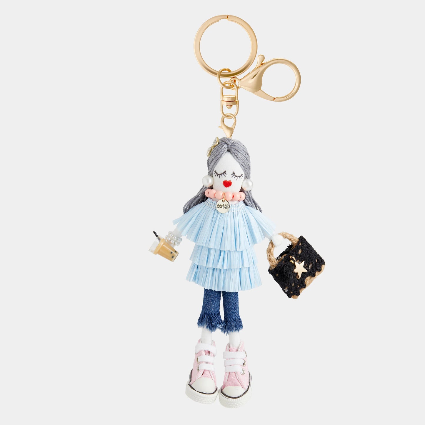 Darling Divas Bag Charm + Key Fob