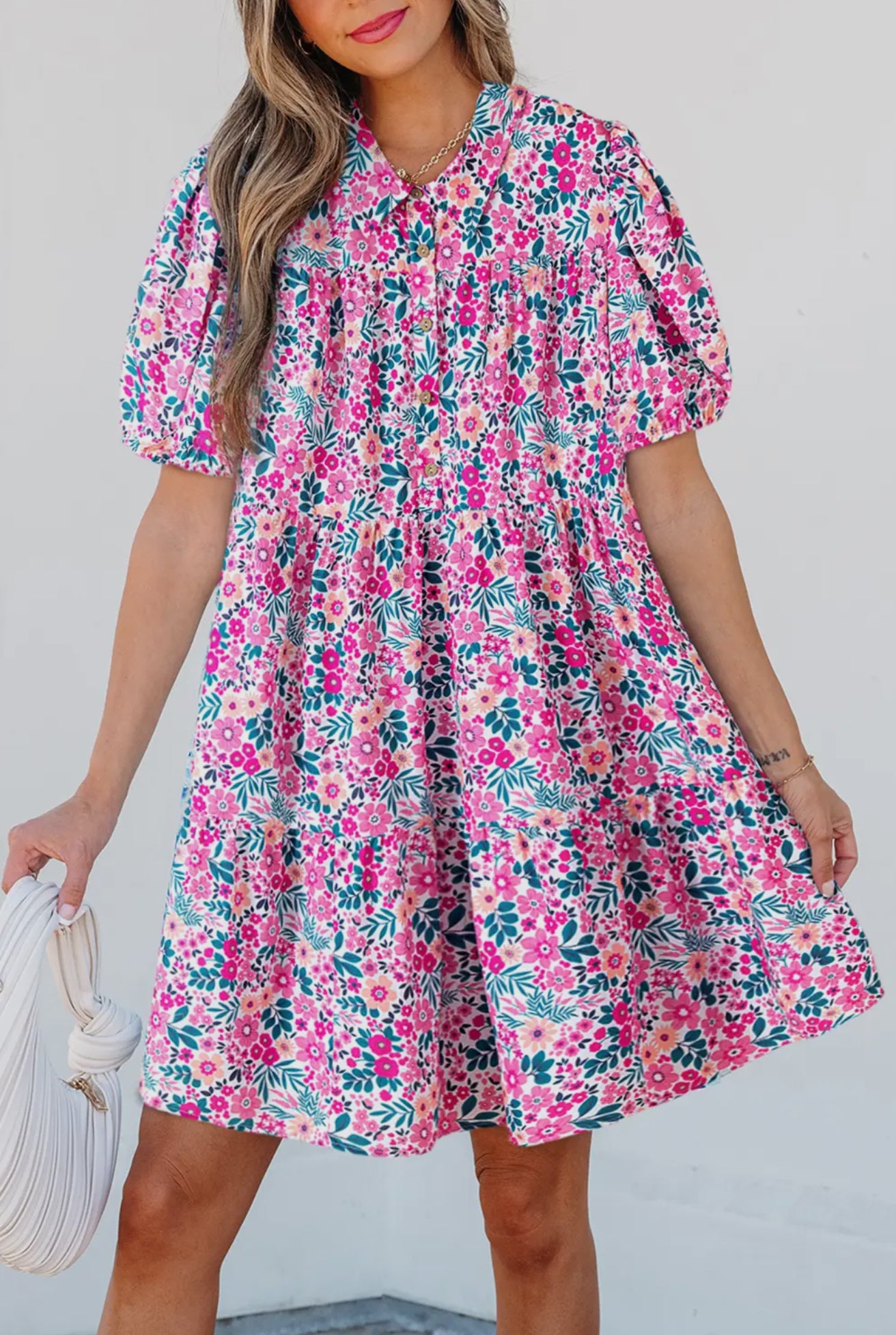 Floral Summer Mini Dress