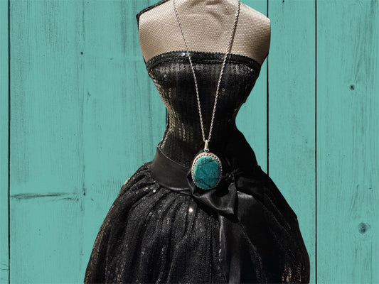 Vintage Sterling Silver Turquoise