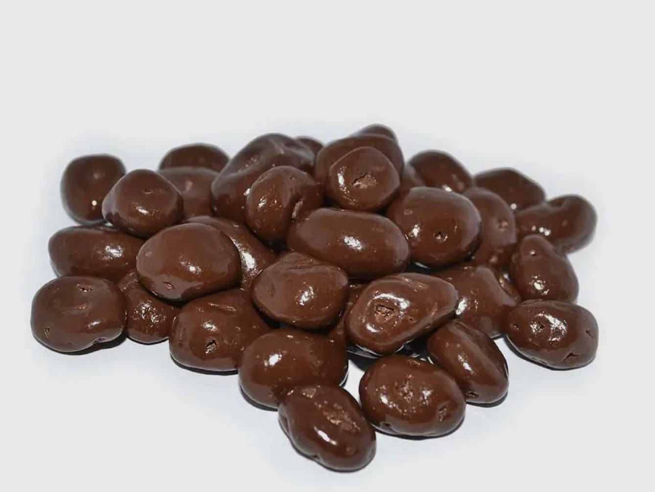No Sugar Added Raisins, shiny and irregularly shaped. Available in 3.5oz size.