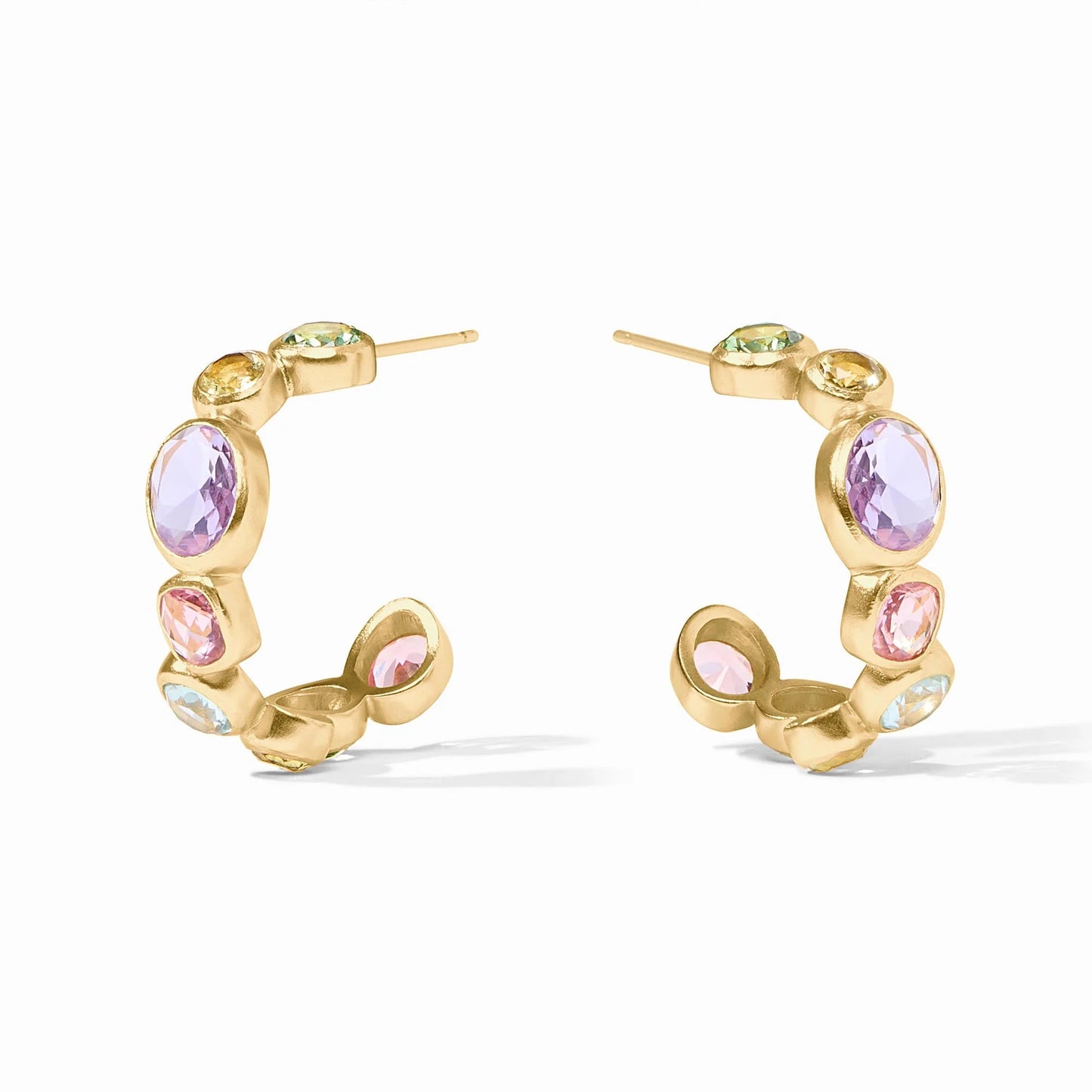 Kaleidoscope Hoop Multi Stone - Medium