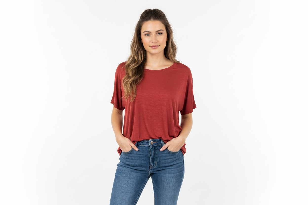 Burnt Orange Tunic top | P.S Kate