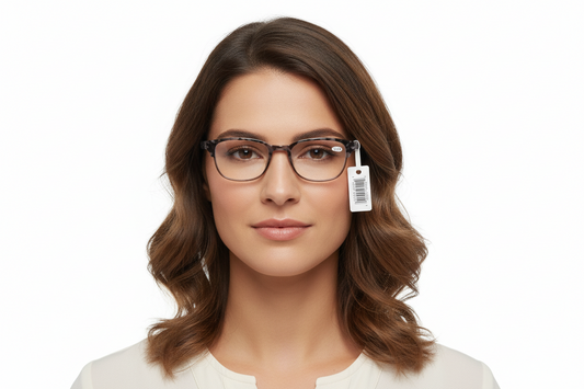 Black Print Reading Glasses +2.50