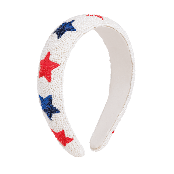 Beaded Americana Headbands