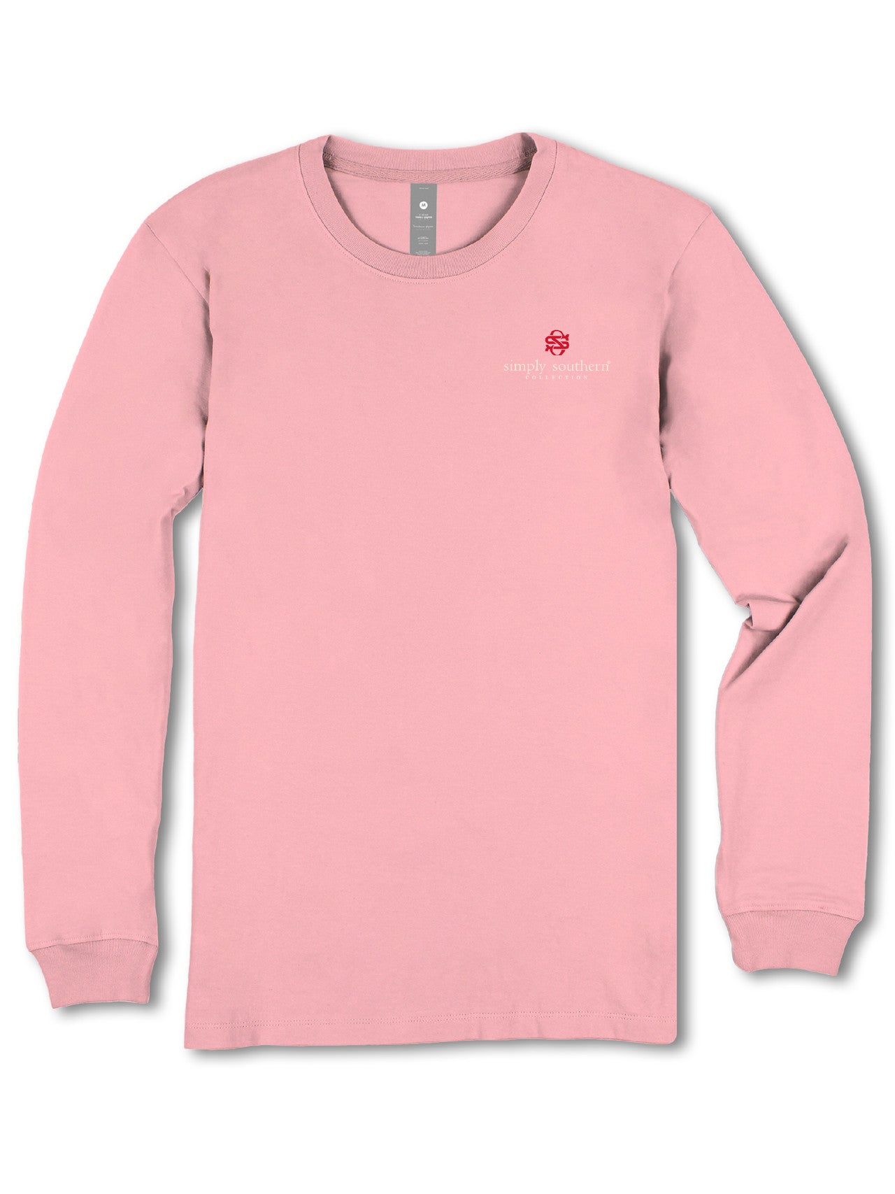 Stay Sweet Fruit of the Spirit Tearose Pink LS T-Shirt