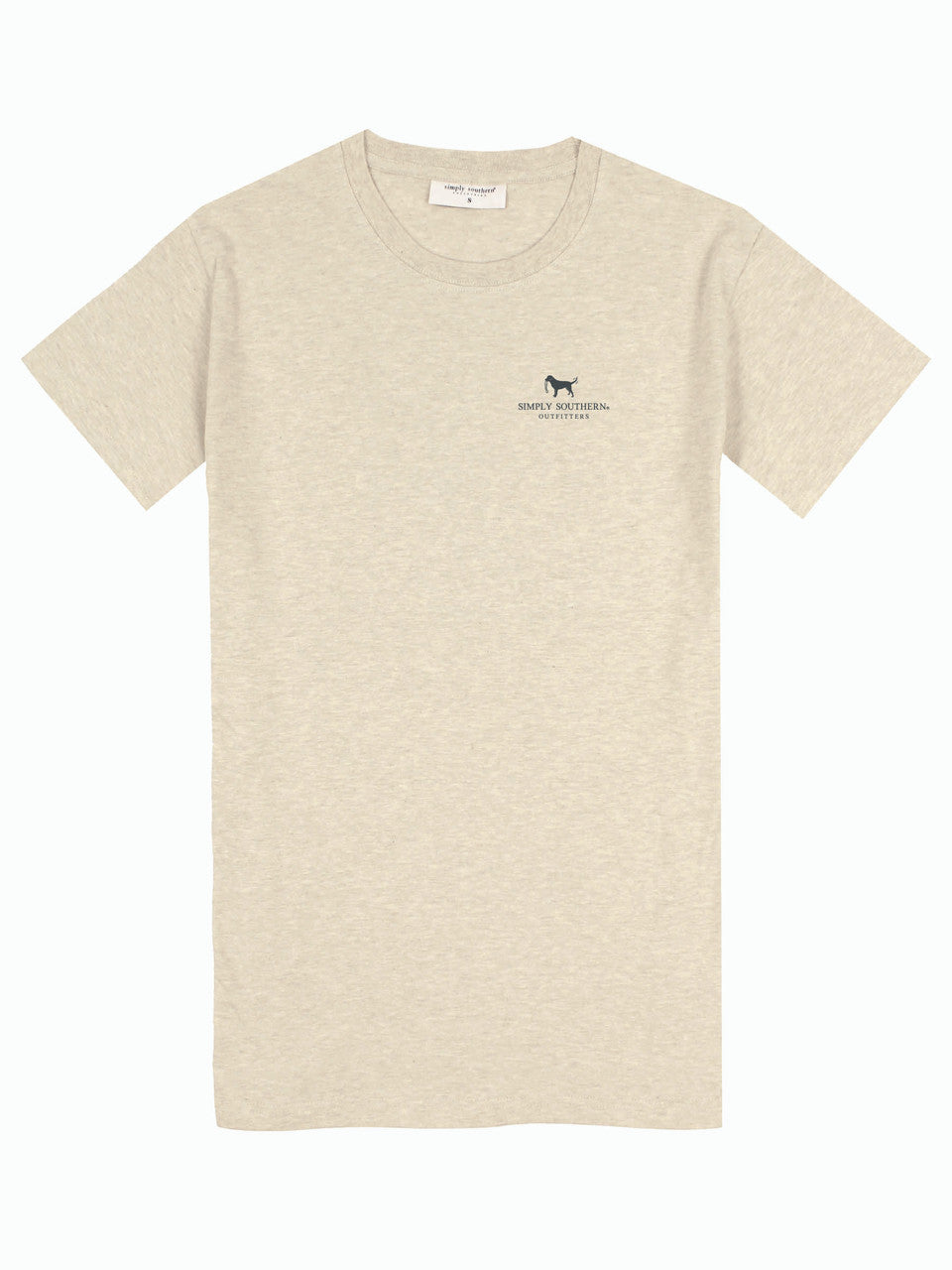 Men's Camo Fish T-Shirt with short sleeves, camo pattern, fish graphic and "SIMPLY SOUTHERN COLLECTION" text on left chest. Available in sizes S-XXL.