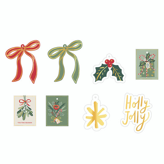 Gift Tag Book - Red Bow