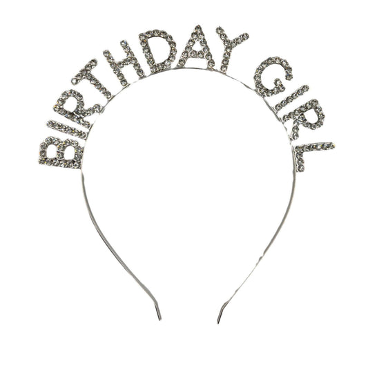 Birthday Girl Tiara - Silver