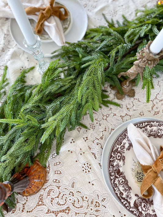 Faux Real Touch Norfolk Pine Garland - 60"