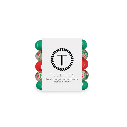 Spiral Hair Coils | Santa Baby Hair Ties