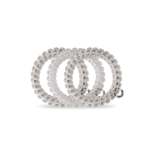Spiral Hair Coils | Silver Slay Hair Ties