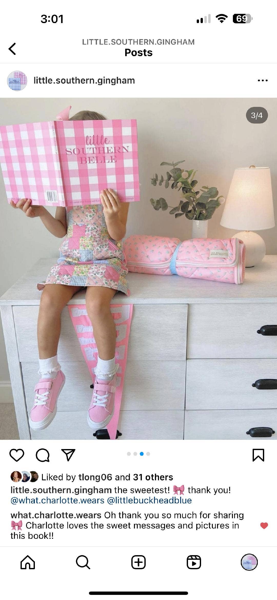 Little Southern Belle" floral dress with pink accents. Available in sizes 2T–8Y.