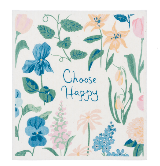 Cottagecore Floral Reusable Dish Cloth
