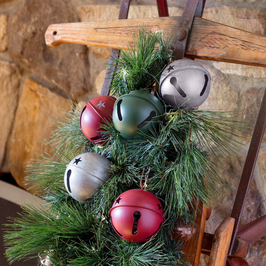 Jingle Bell Ornaments (Green) - 3 Pack