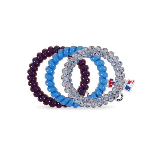 Spiral Hair Coils | Large | Texas Rangers Hair Ties