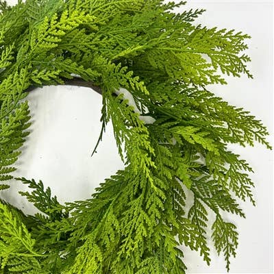 Real Touch Port Orford Cedar Wreath 17"