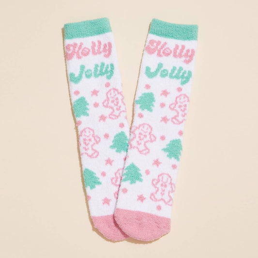 Holly Jolly Christmas Gift Socks