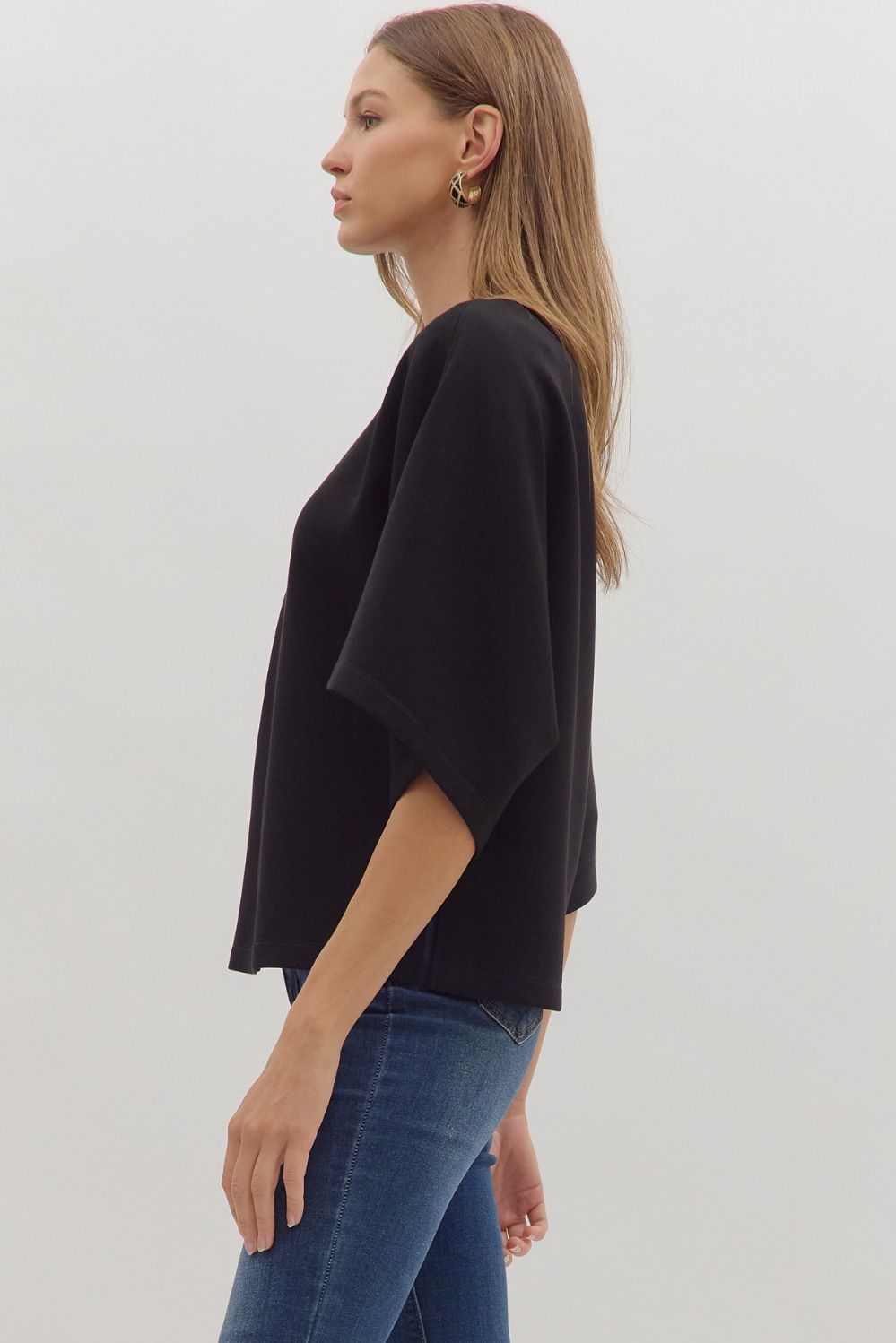 Onyx Relaxed Fit Blouse