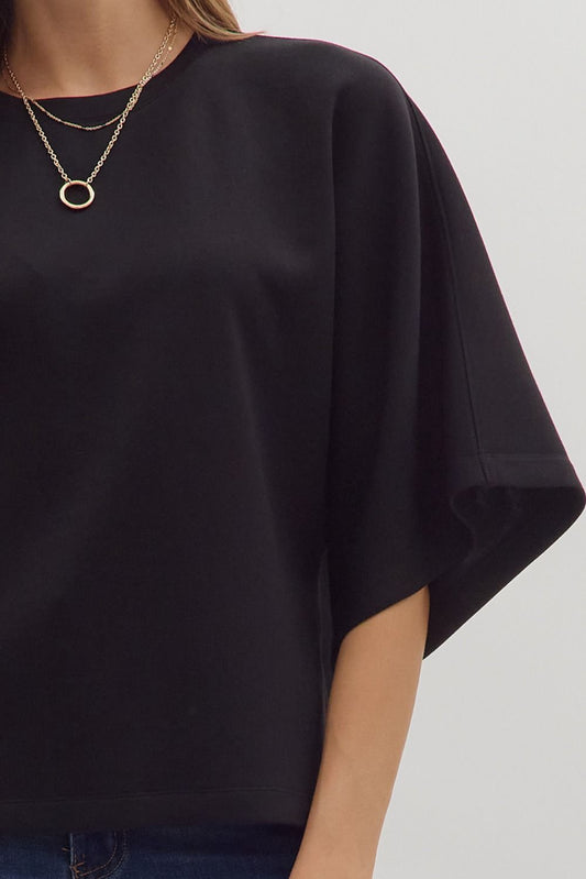 Onyx Relaxed Fit Blouse