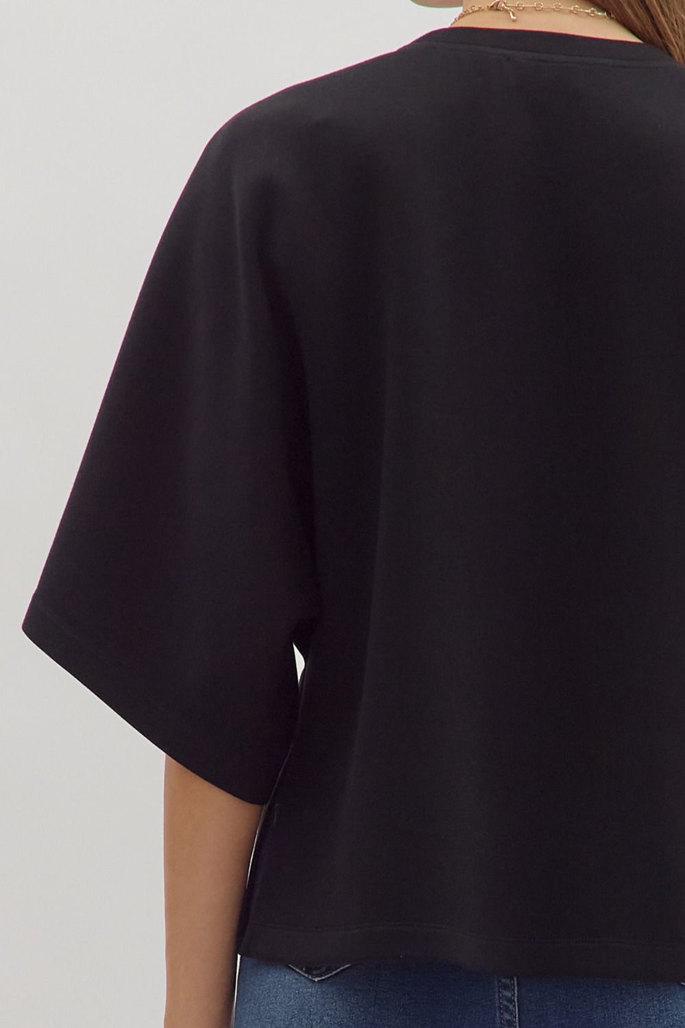 Onyx Relaxed Fit Blouse