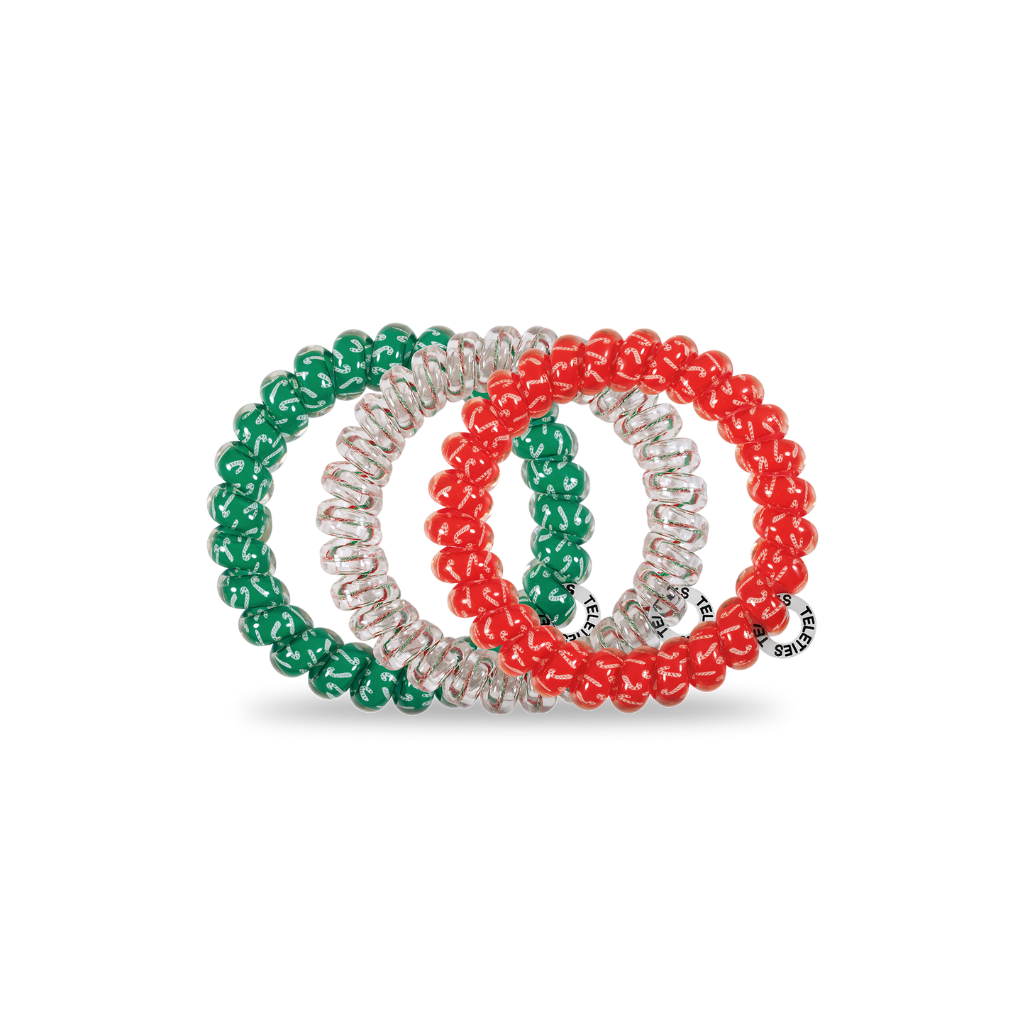 Spiral Hair Coils | Hooked on Christmas Hair Ties