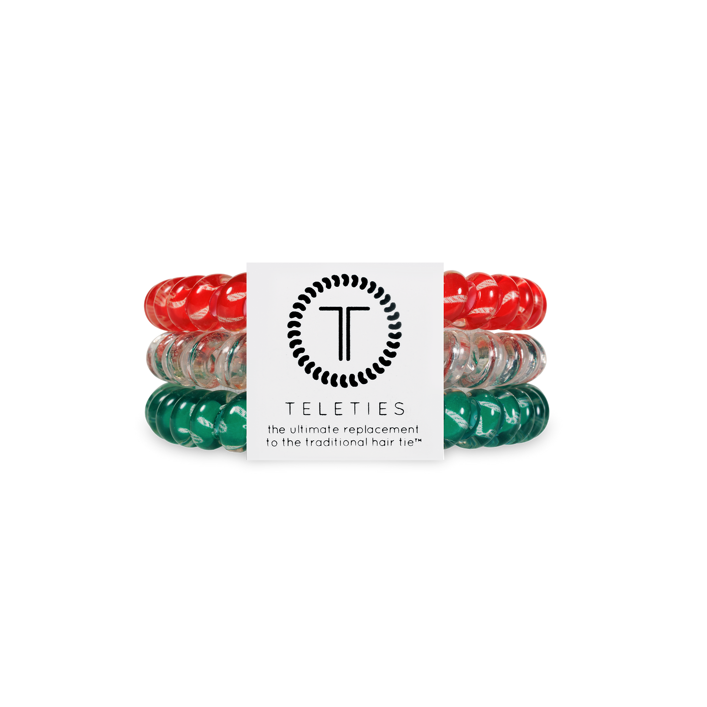 Spiral Hair Coils | Hooked on Christmas Hair Ties
