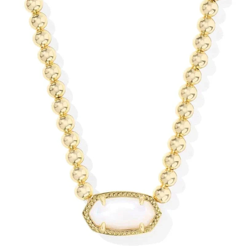 Kendra Scott Women - Accessories - Earrings Elisa Gold Beaded Necklace| Kendra Scott