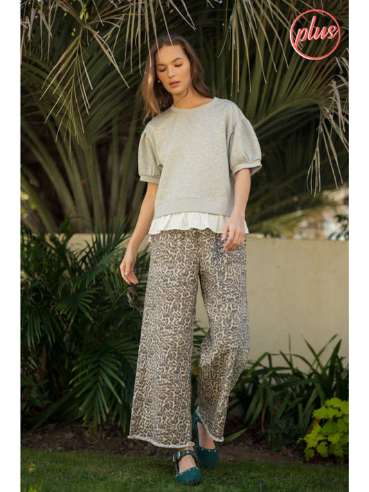 Wild Side Leopard Print Pants