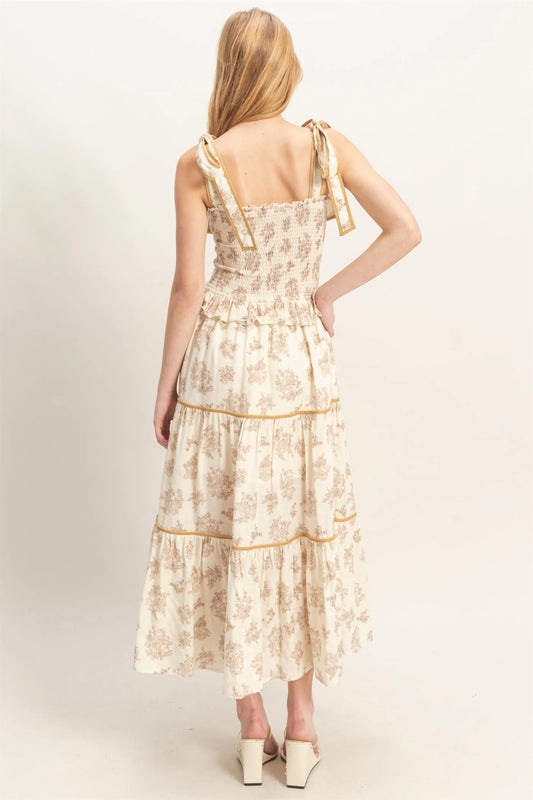 Honey Meadow Floral Tiered Sundress