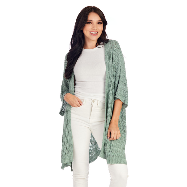 Brynn Cardigan for women; available in sizes XS-XL. Simple, elegant design highlights chic versatility.
