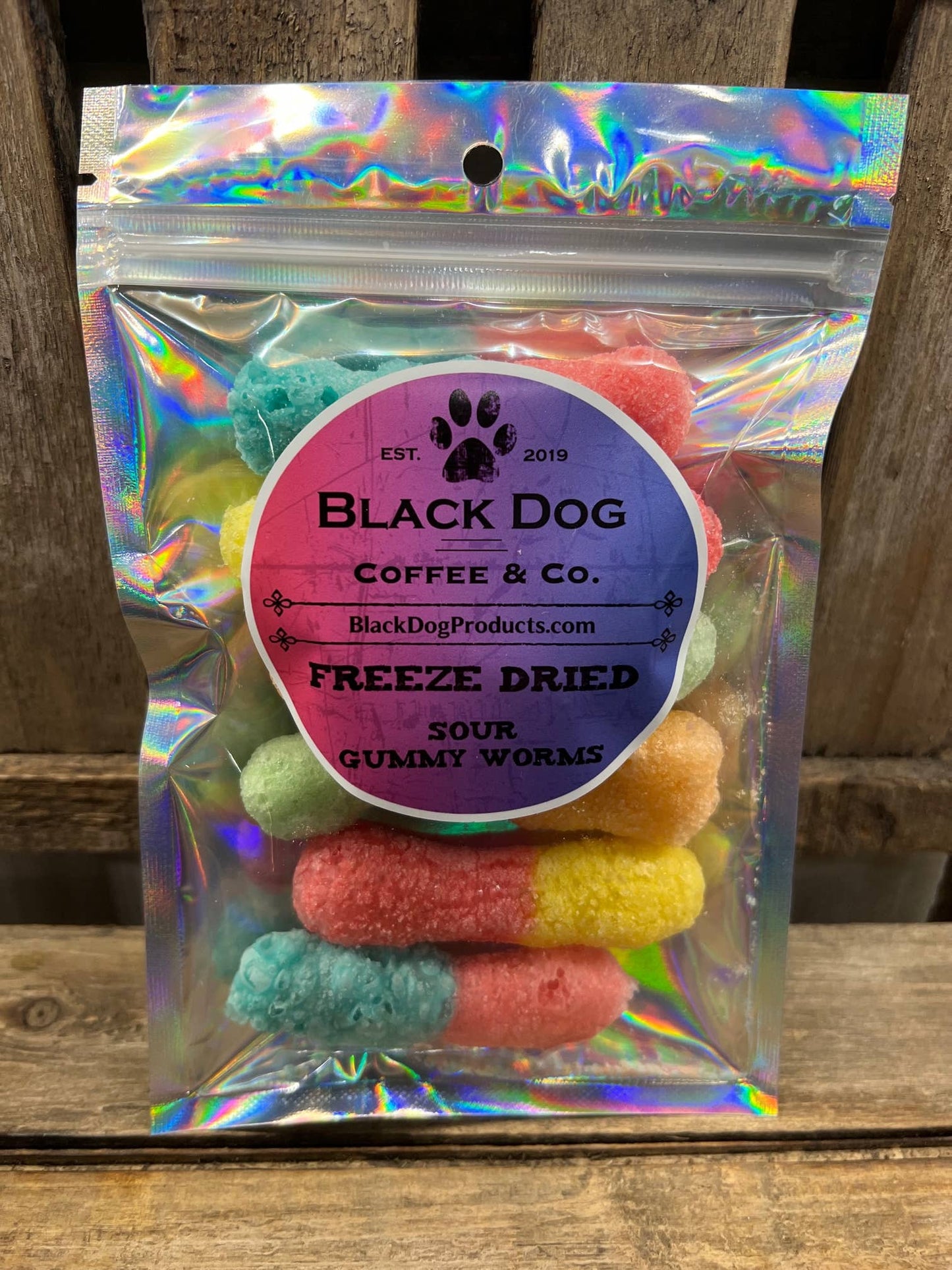 Freeze Dried Sour Gummy Worms | Freeze Dried Candy