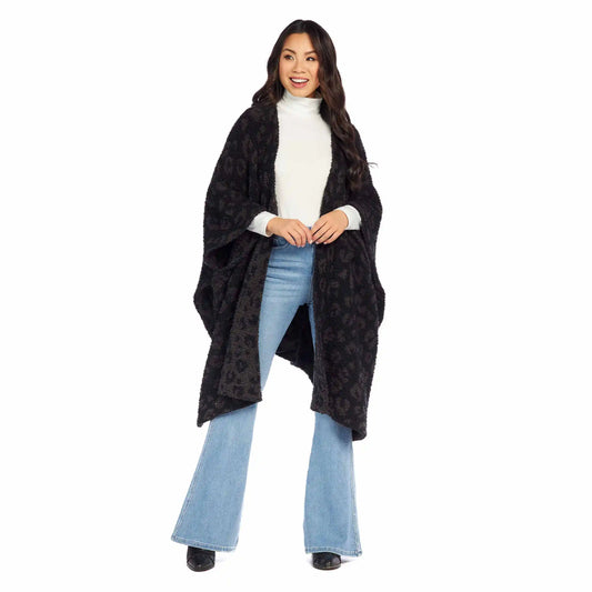 Dawn Chenille Poncho