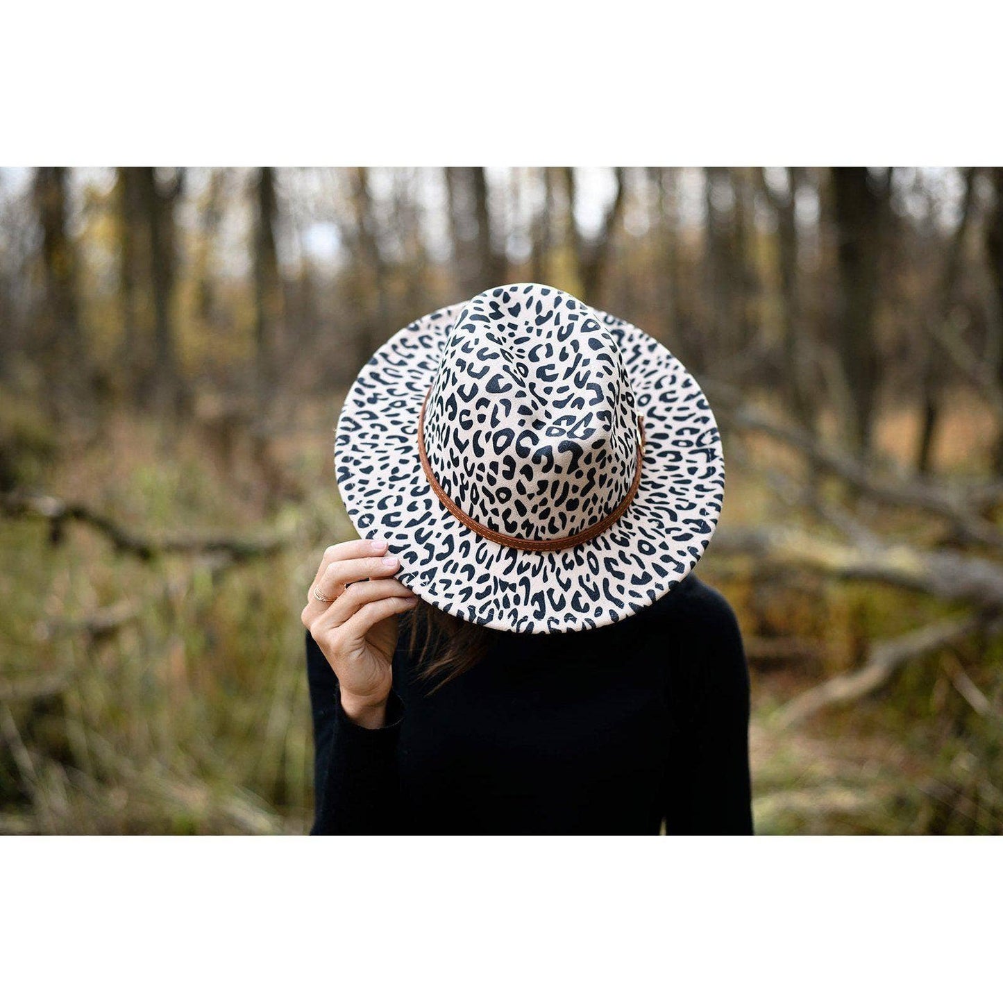 Wide Brim Fedora Hat