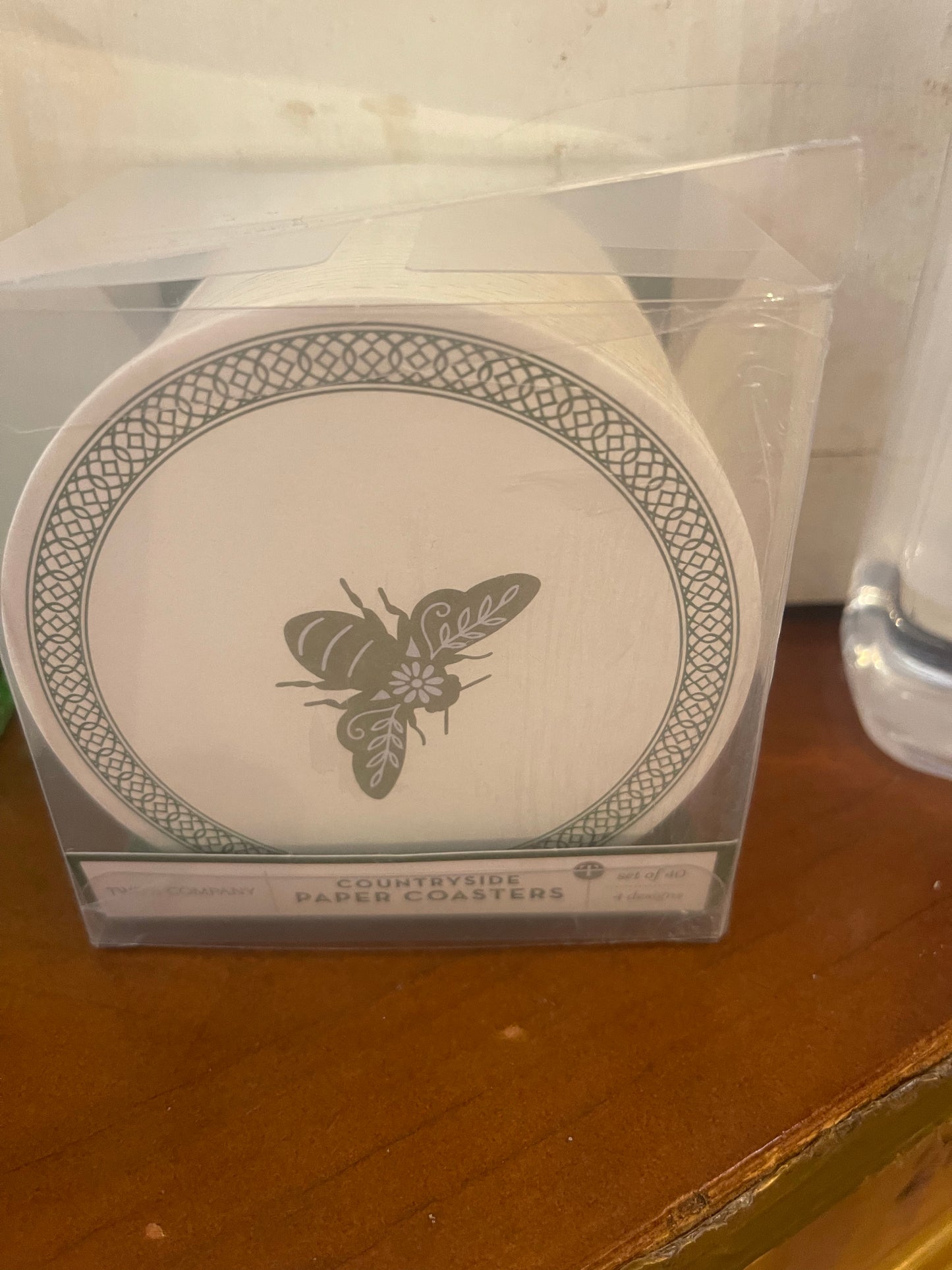 Set of 40 Countryside Paper Coasters 53738