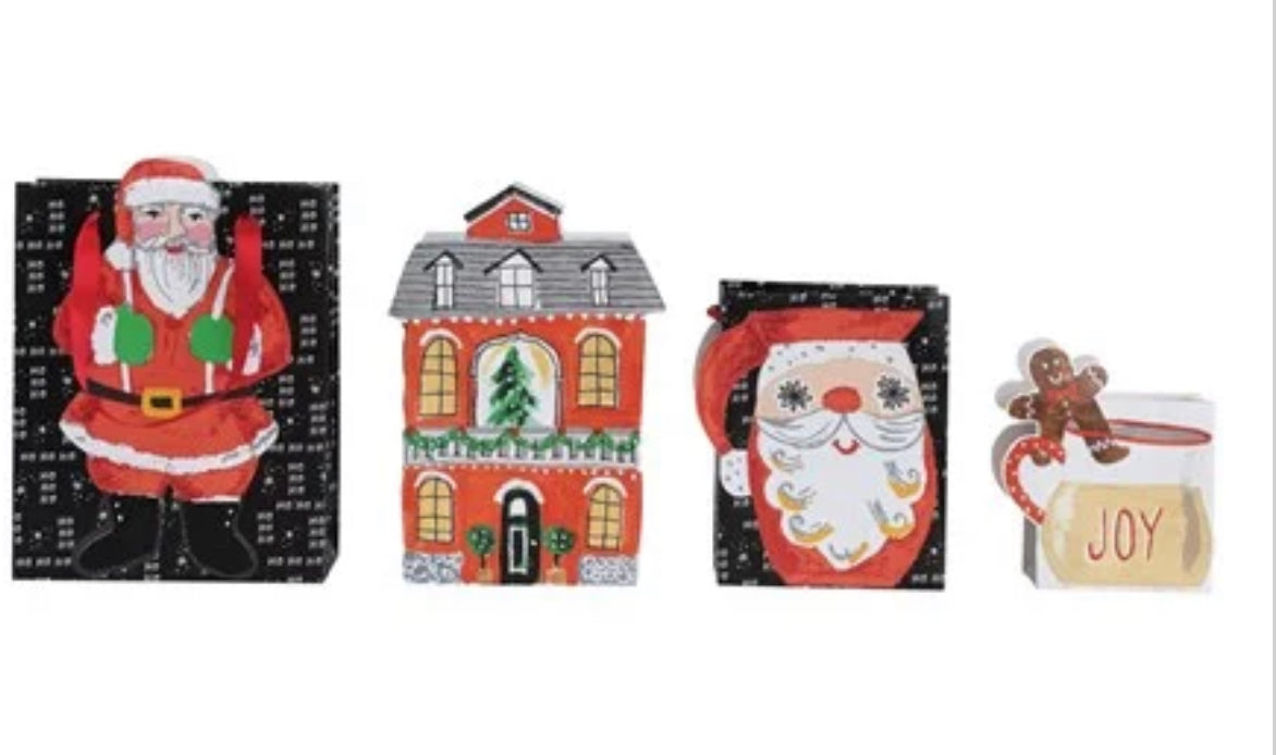 Christmas Shaped Gift Bags
