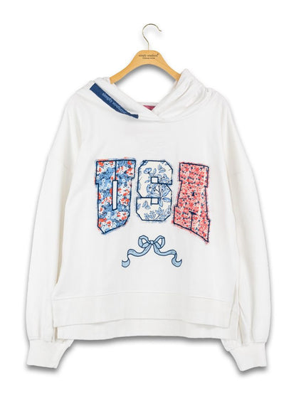 American Sweetheart Floral USA Hoodie