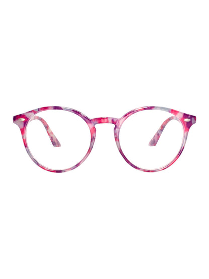 Purple Camo Reading Glasses