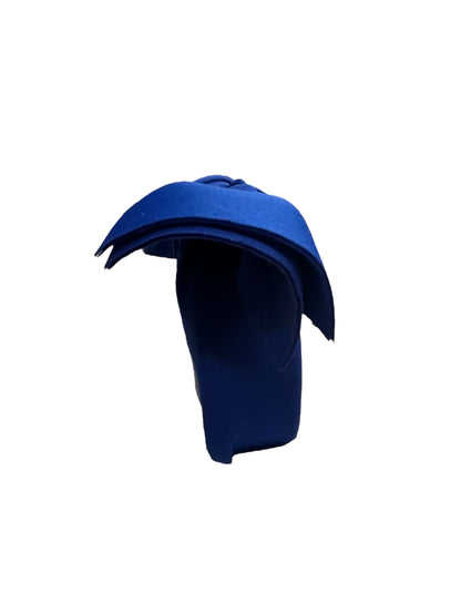 Dark blue Bow Headband with an elegant bow design. Available in small, medium, and large sizes.