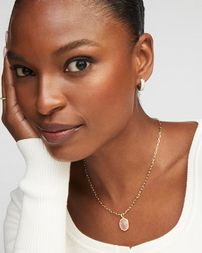 Daphne Pave Frame Pendent Necklace | Kendra Scott