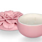 Pink Pepper Fruit Ceramic Flower Candle