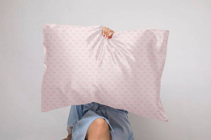 Lemon Lavender Silky Pillowcase Pattern Assort in light pink; available sizes not shown.