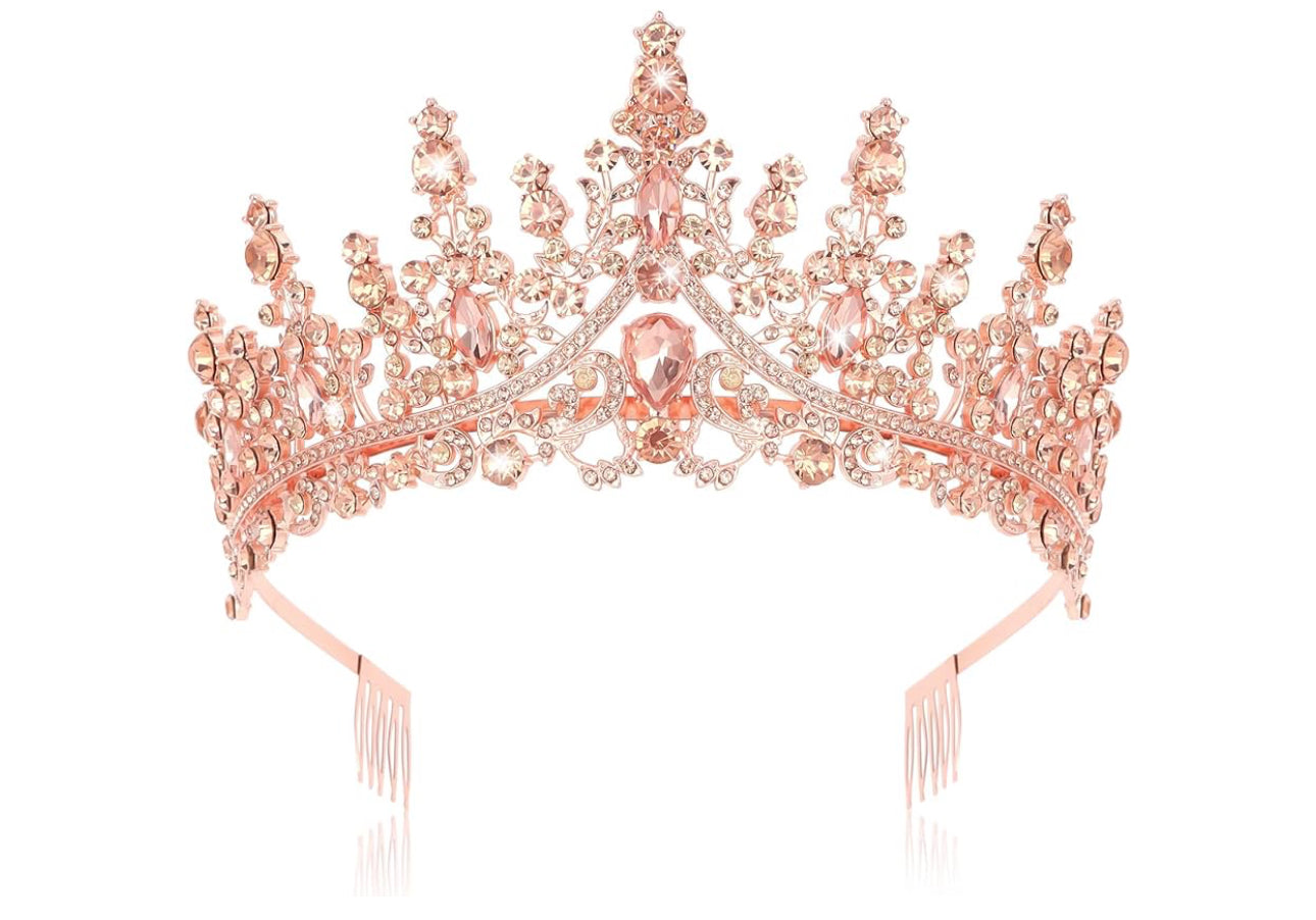 Colored Crystal Tiara