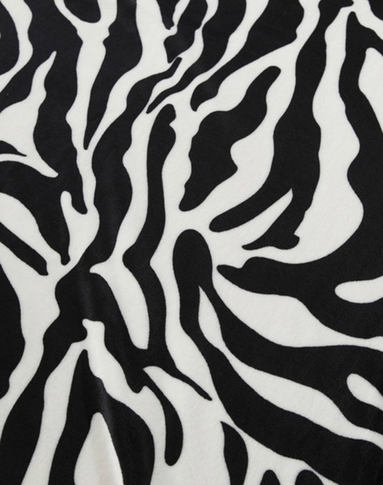 Zebra Print Super Soft Blanket