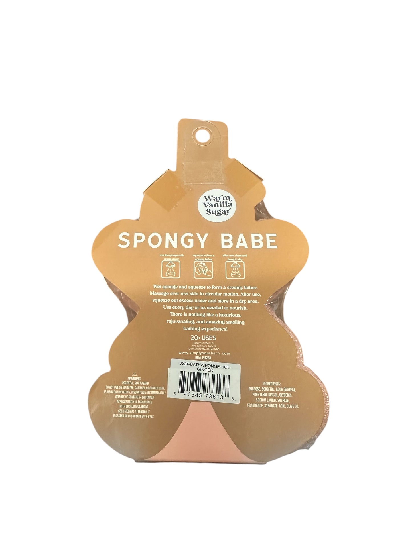 Bath Sponge Holiday