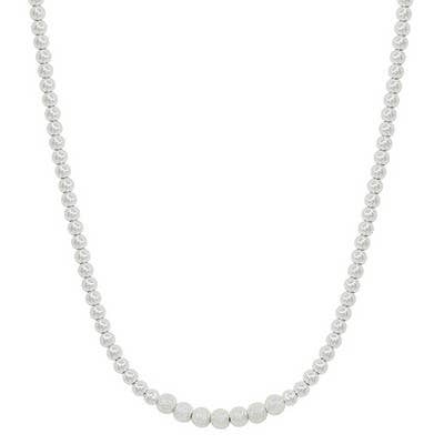 Dray Silver Necklace