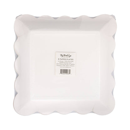 Joy Striped Plates