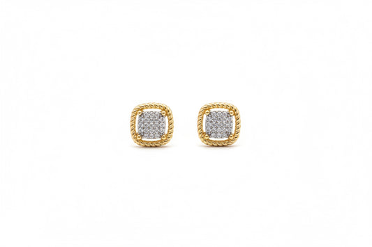 CZ Diamond Earrings