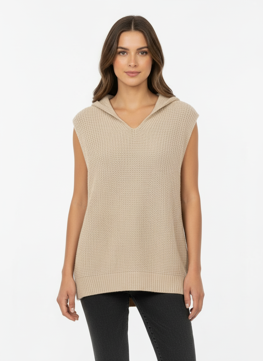 Tan Sweater Vest | White Birch